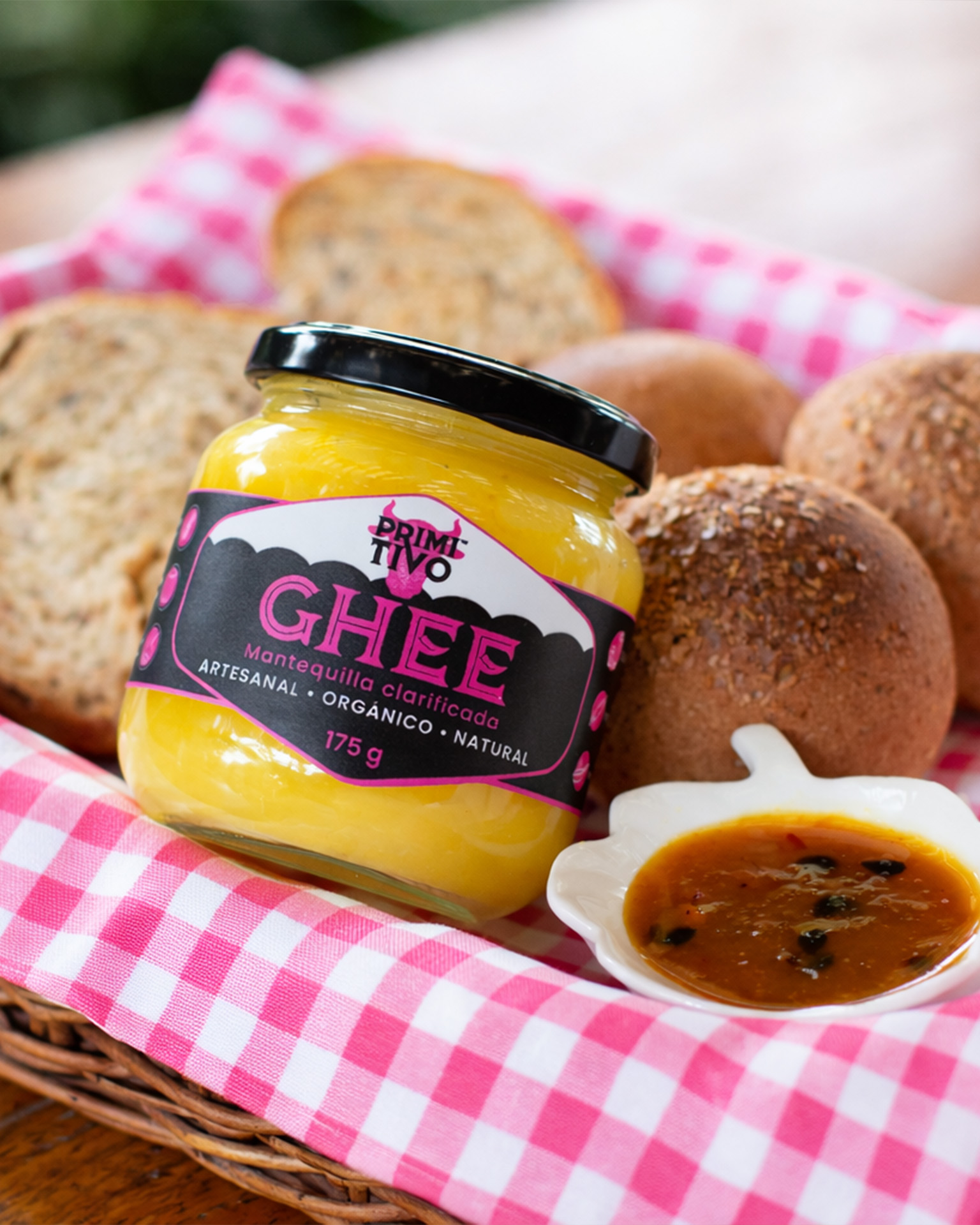 Ghee Artesanal Primitivo Cook — mantequilla clarificada sin lactosa
